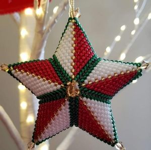 3D Beaded ornament